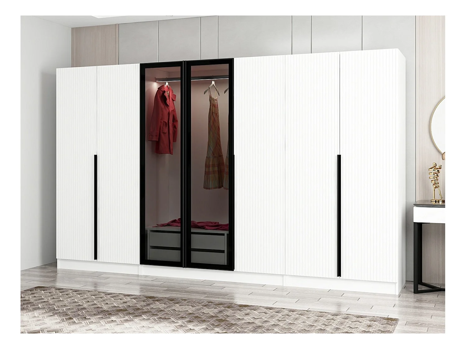 Armario Kale Plus-7814 humo 315x210x52 cm