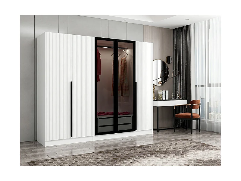 Armario Kale Plus-7811 humo 225x210x52 cm