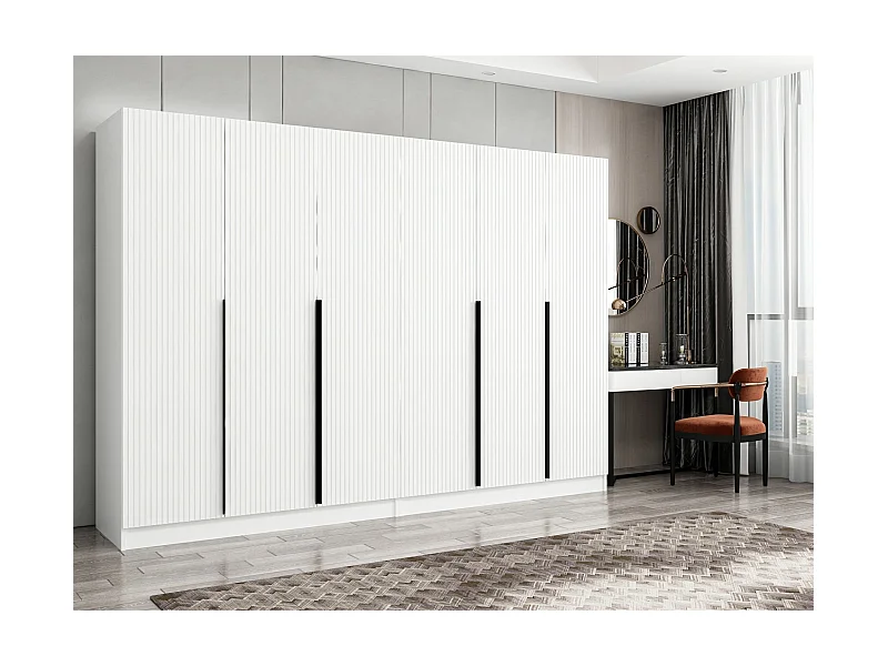 Armario Kale Plus-7787 blanco 270x210x52 cm