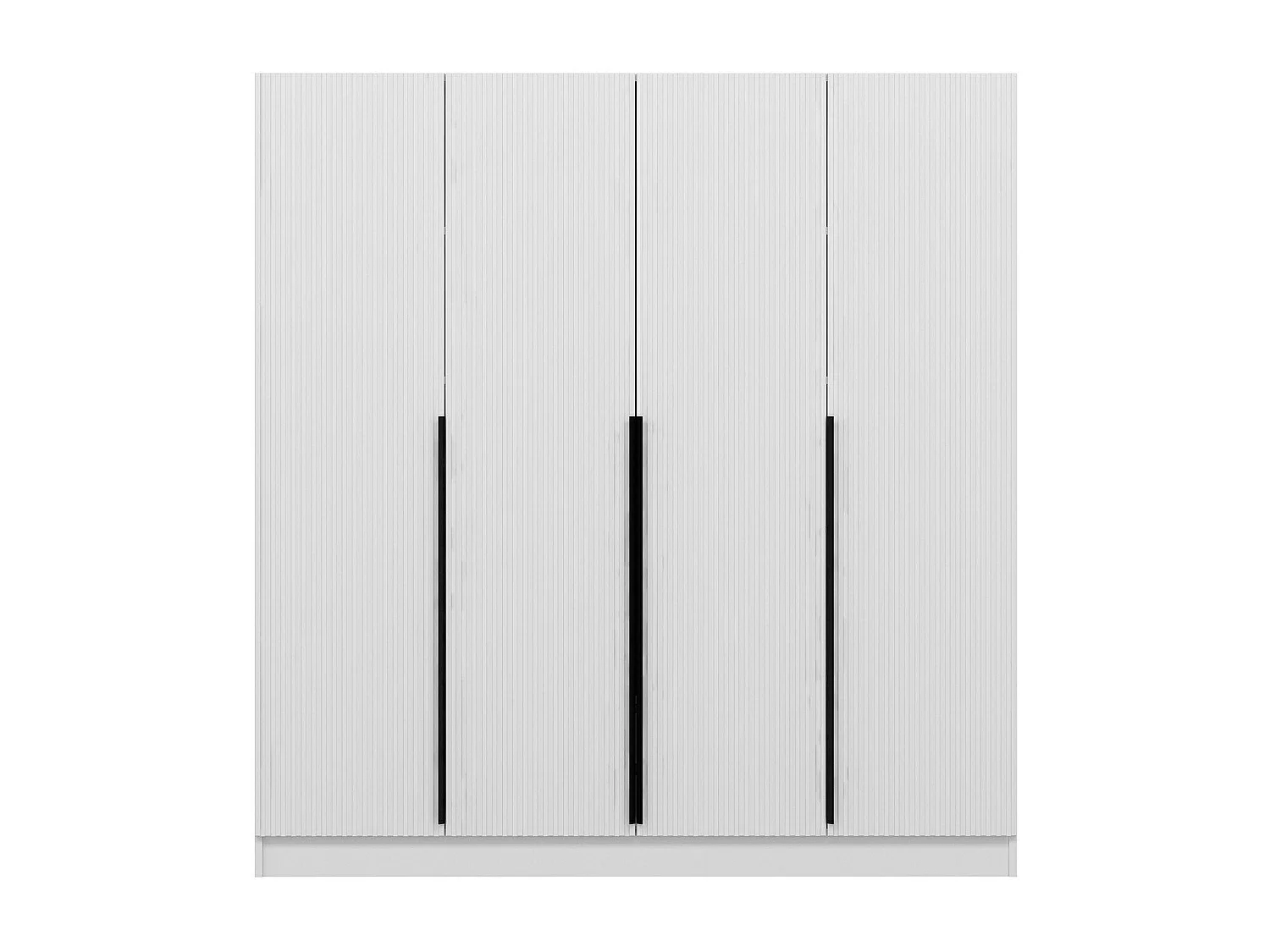 Armario Kailua M107, Blanco, 210x180x52cm, Puertas de armario: Con bisagras