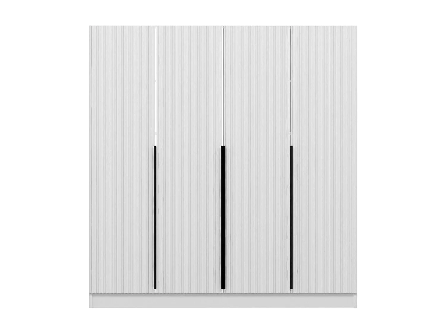 Armario Kailua M107, Blanco, 210x180x52cm, Puertas de armario: Con bisagras