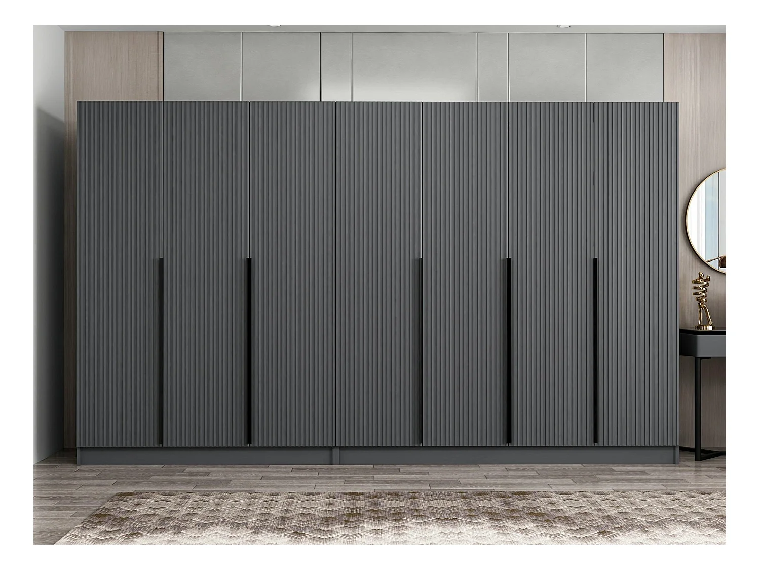 Armario Kale Plus-7779 antracita 315x210x52 cm