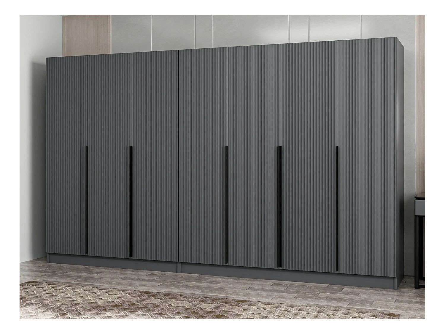 Armario Kale Plus-7779 antracita 315x210x52 cm