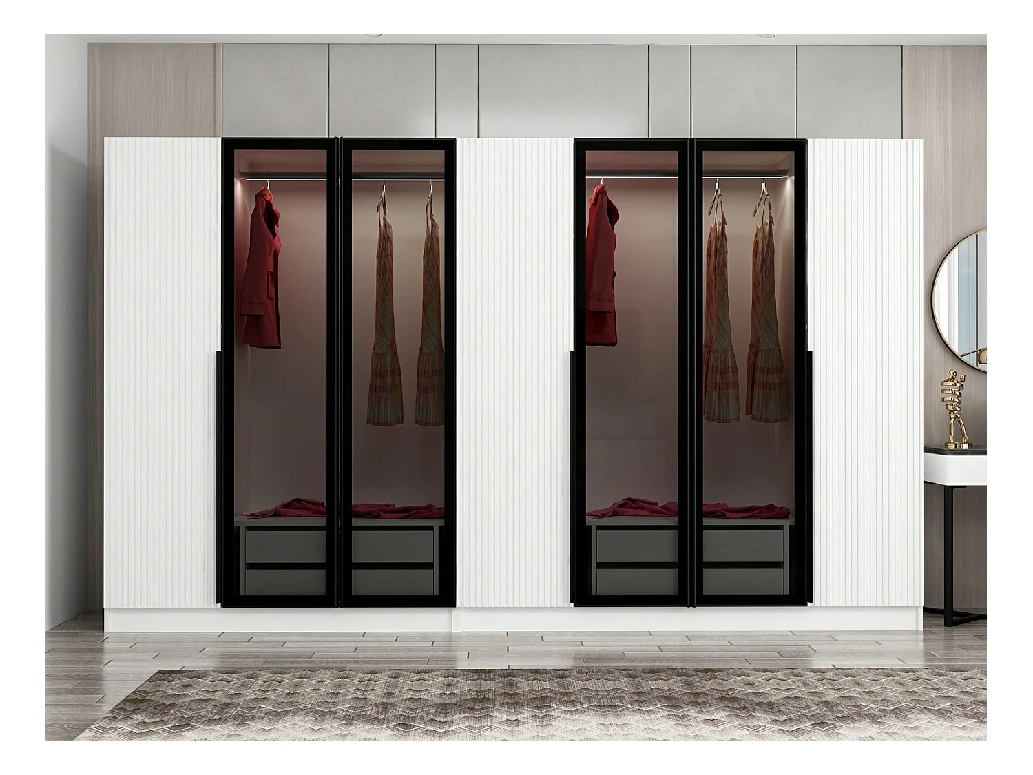 Armario Kale Plus-7815 humo 315x210x52 cm