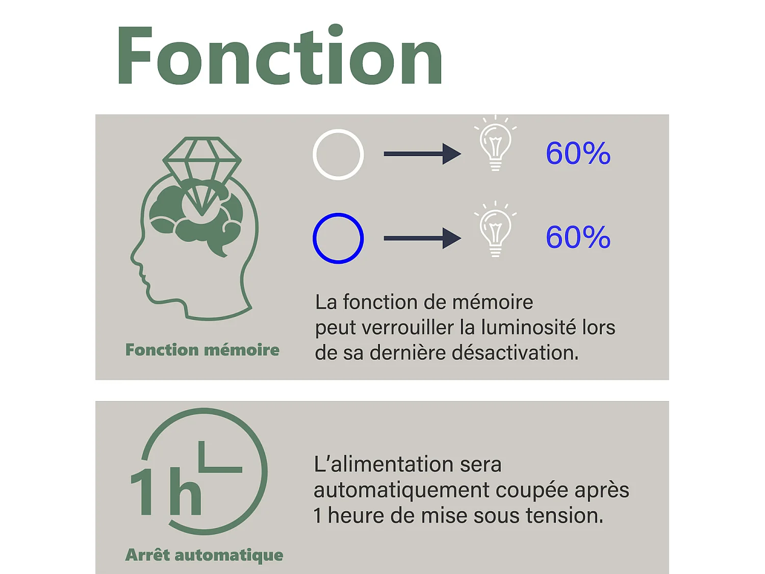 AICA Miroir sur Pied 150x40cm LED + 3 Couleurs + Dimmable + Mémoire, Environnemental, À suspendre ou À poser de Miroir corporel complet