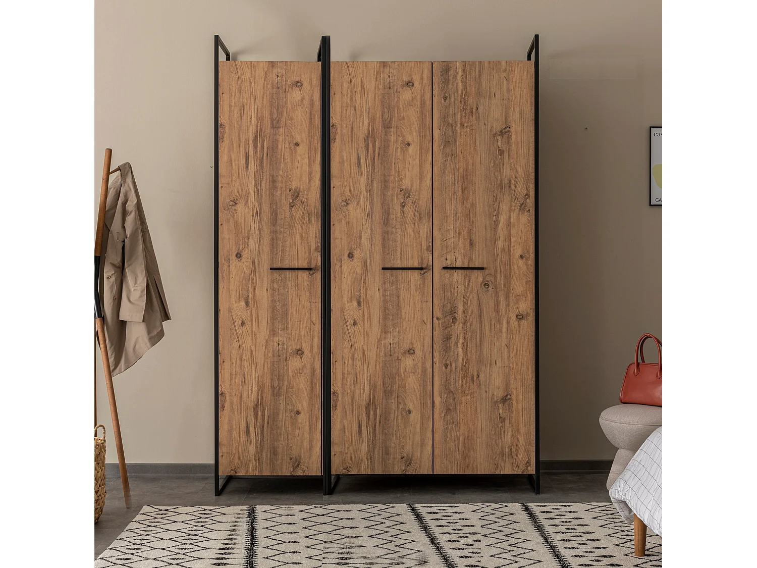 Armario Dynamic Takım-29 color pino atlántico 168x225x52 cm