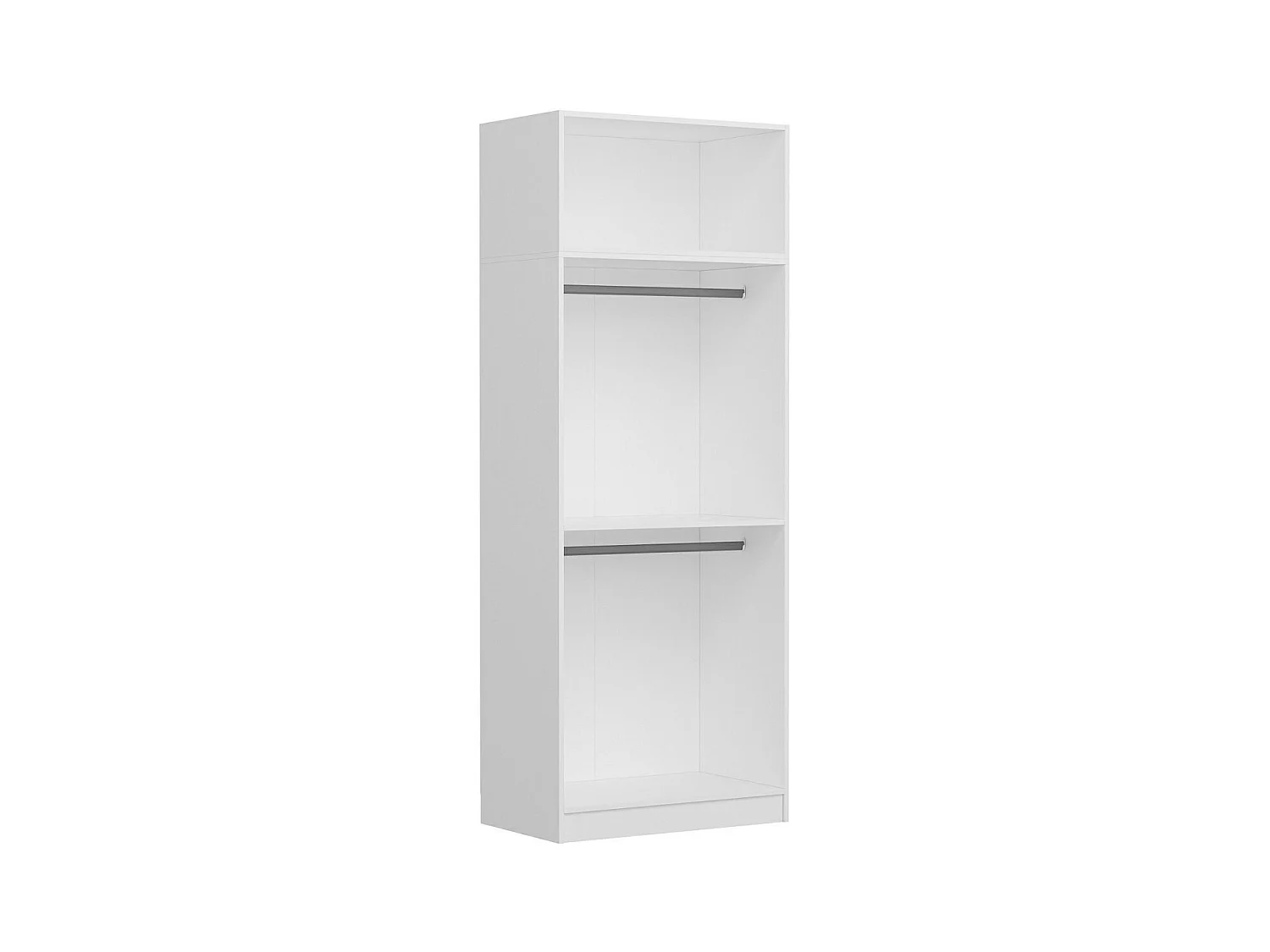 Armario Kale-2221 blanco 90x235x52 cm