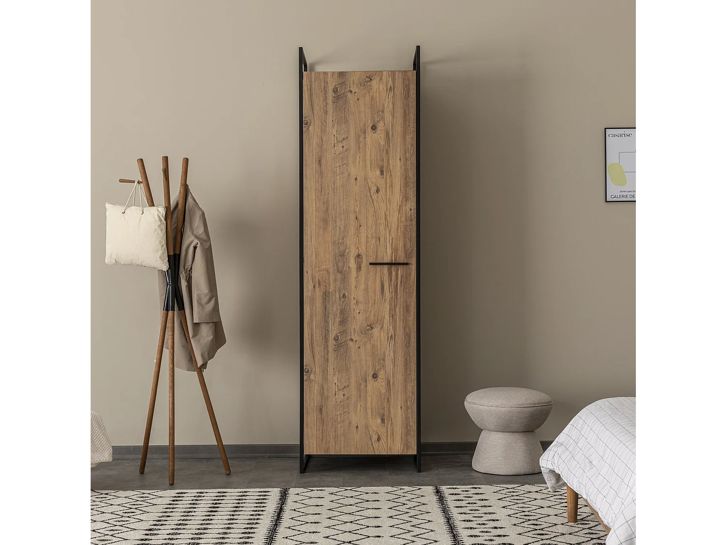 Armario Dynamic-51 color pino atlántico 192x225x52 cm