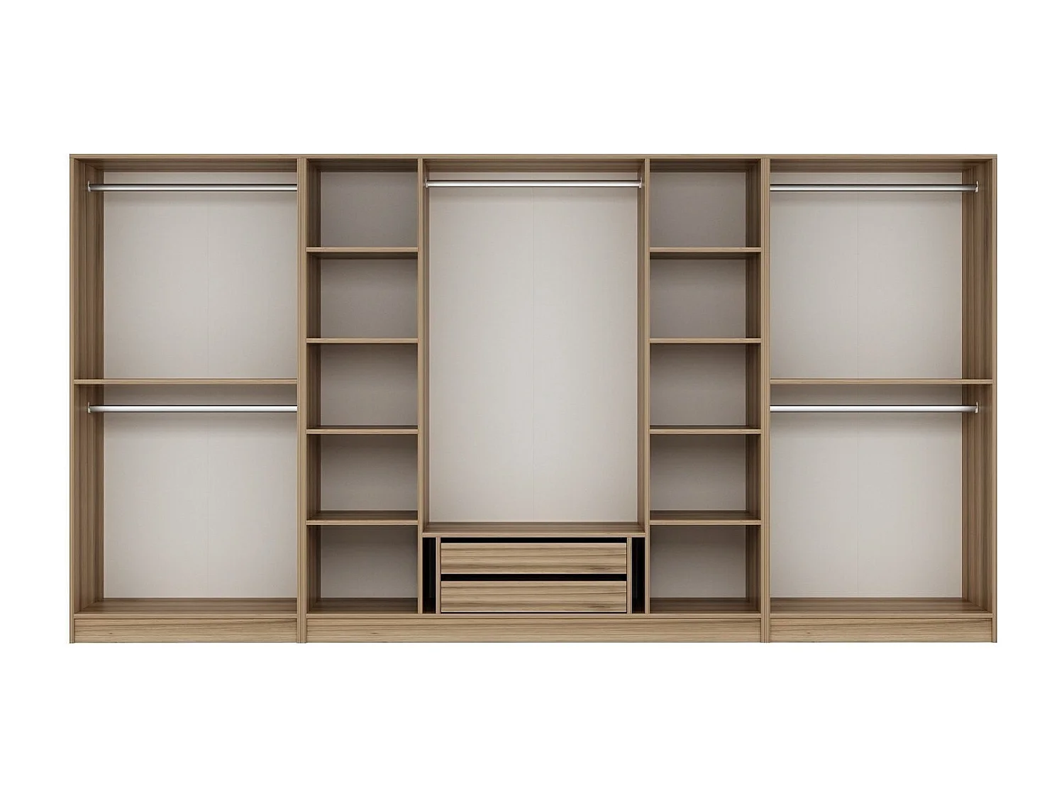 Armario Kale-7674 dore 360x210x52 cm