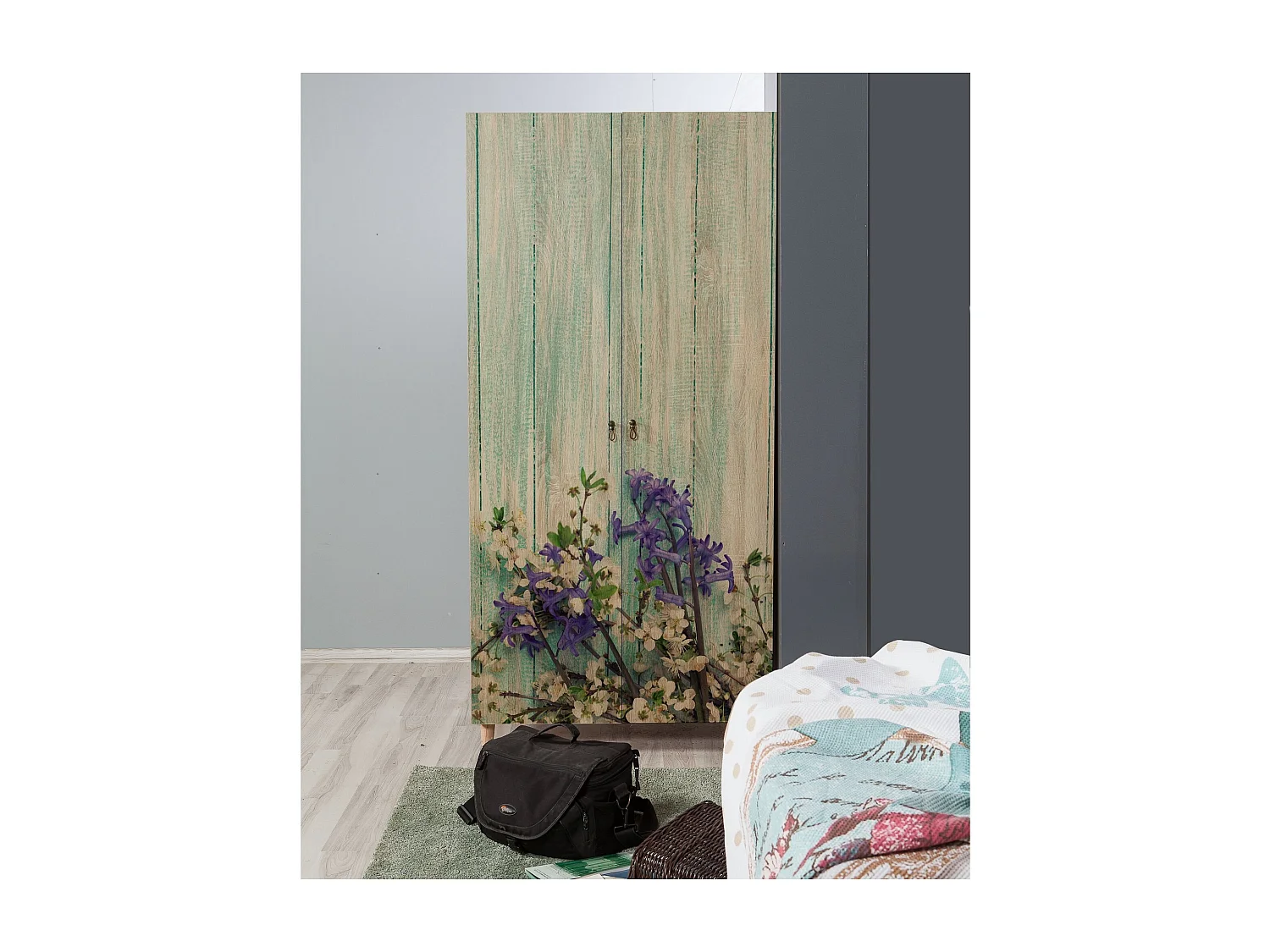 Armario Stil-727 sonoma color roble 180x180x40 cm