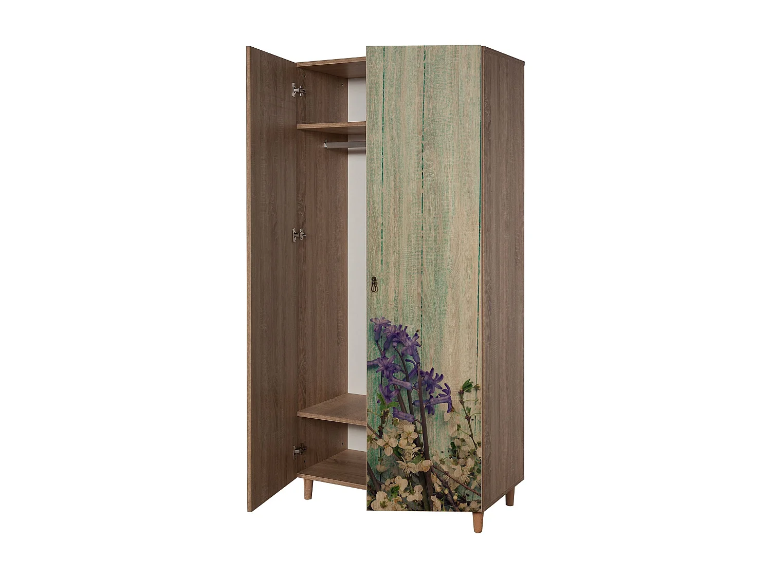 Armario Stil-727 sonoma color roble 180x180x40 cm