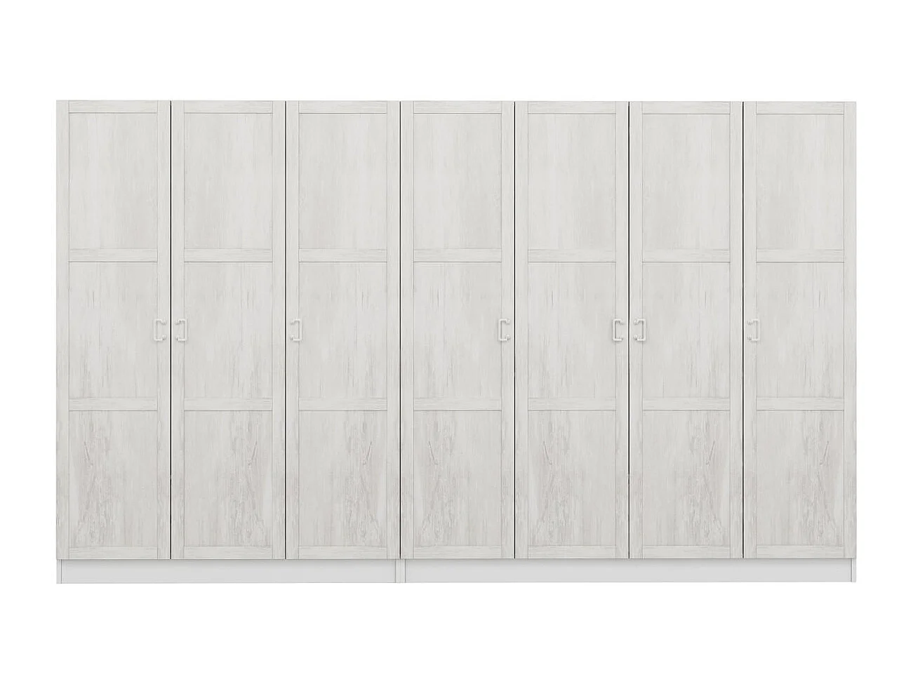 Armario Kale Country-2454 blanco 315x190x52 cm