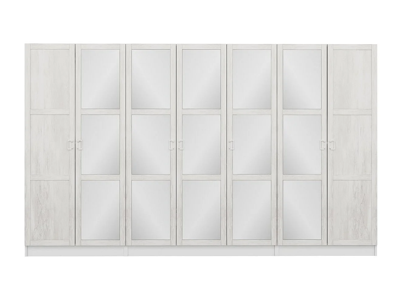 Armario Kale Country-2465 blanco 315x190x52 cm