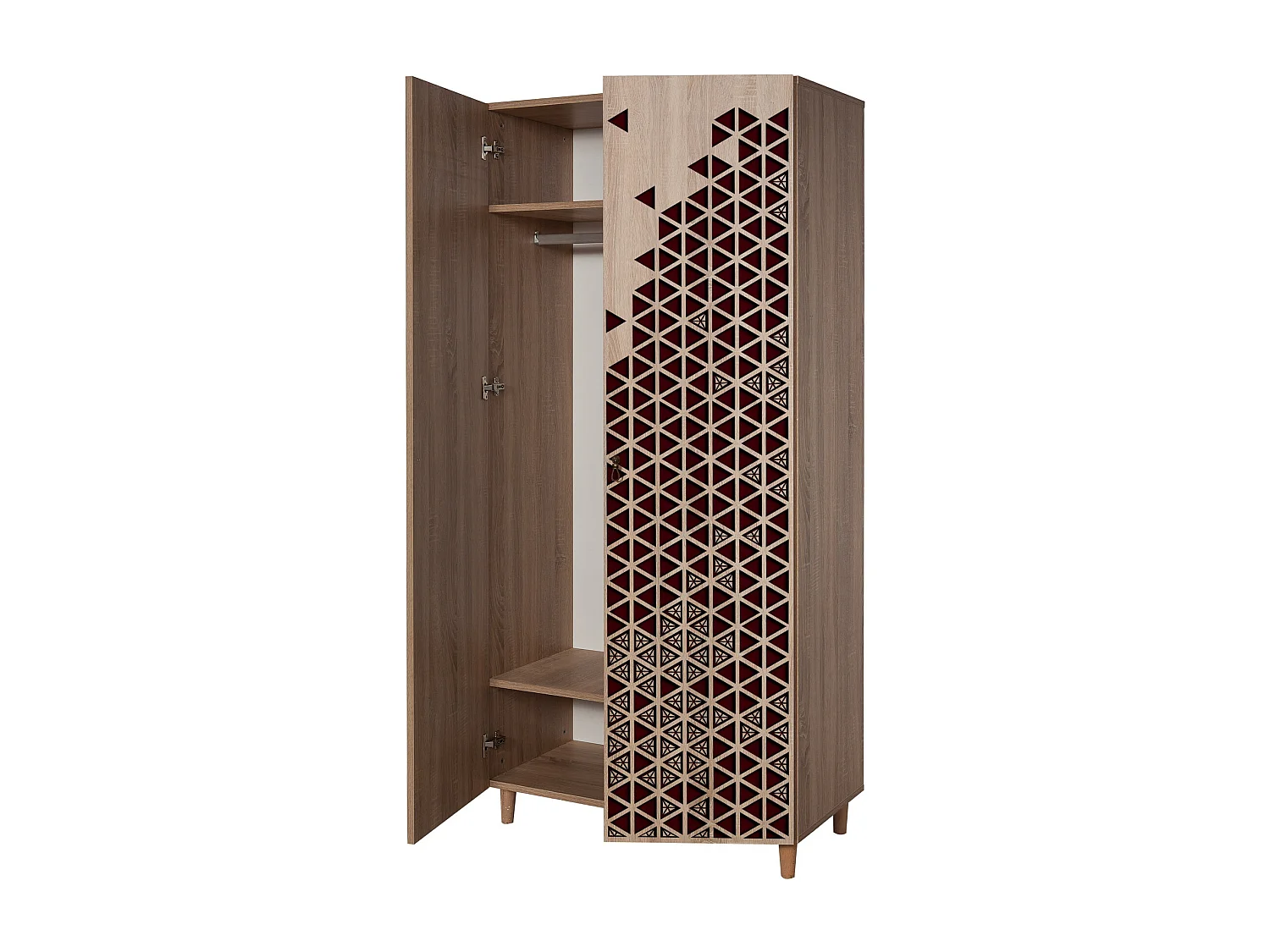 Armario Stil-122 sonoma color roble 90x192x52 cm