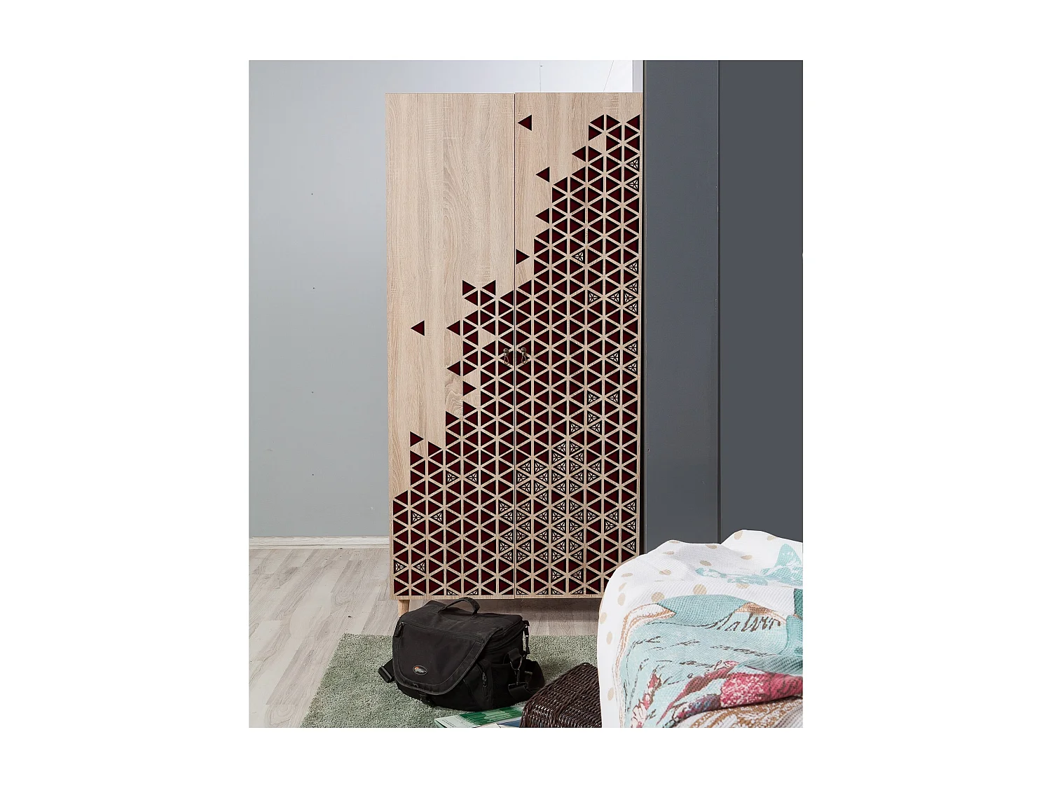 Armario Stil-122 sonoma color roble 90x192x52 cm