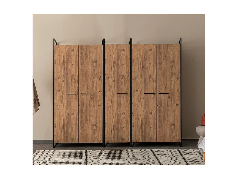 Armario Dynamic Takım-31 color pino atlántico 168x225x52 cm