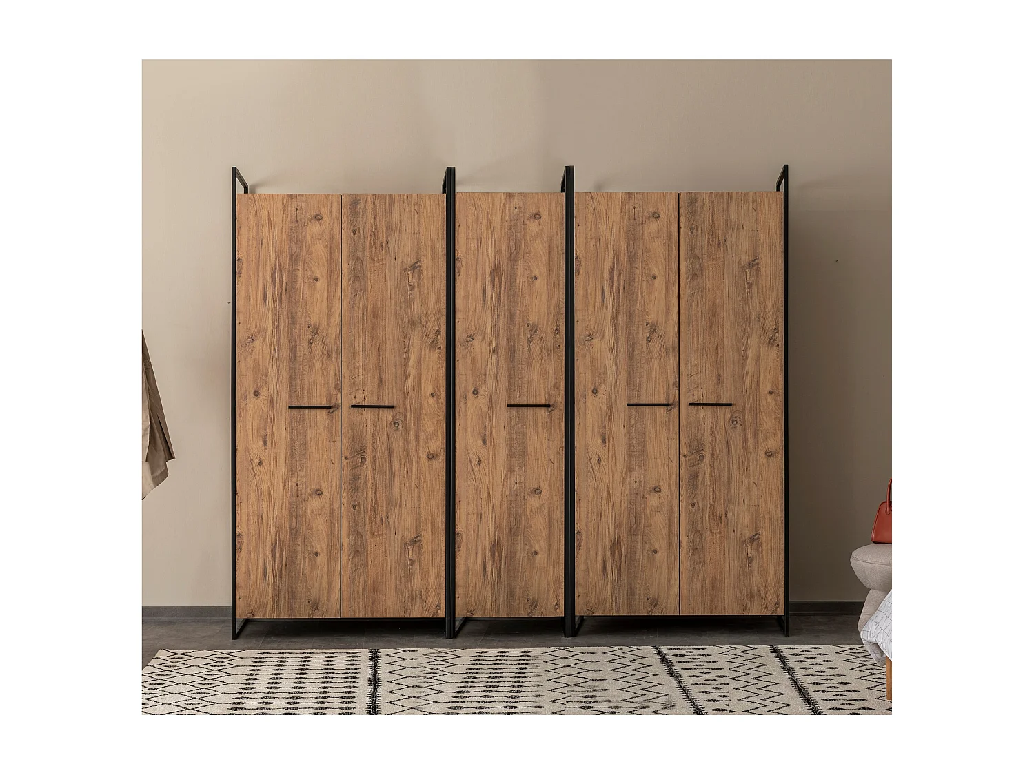 Armario Dynamic Takım-31 color pino atlántico 168x225x52 cm