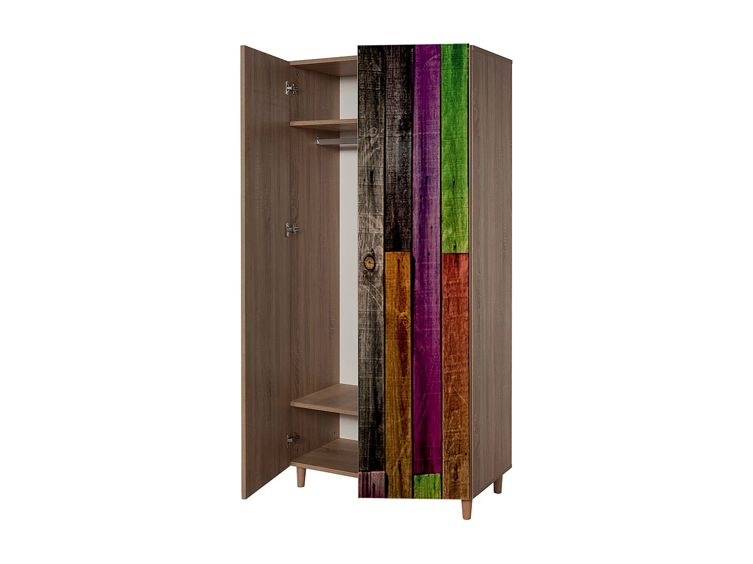 Armario Stil-726 sonoma color roble 150x170x40 cm