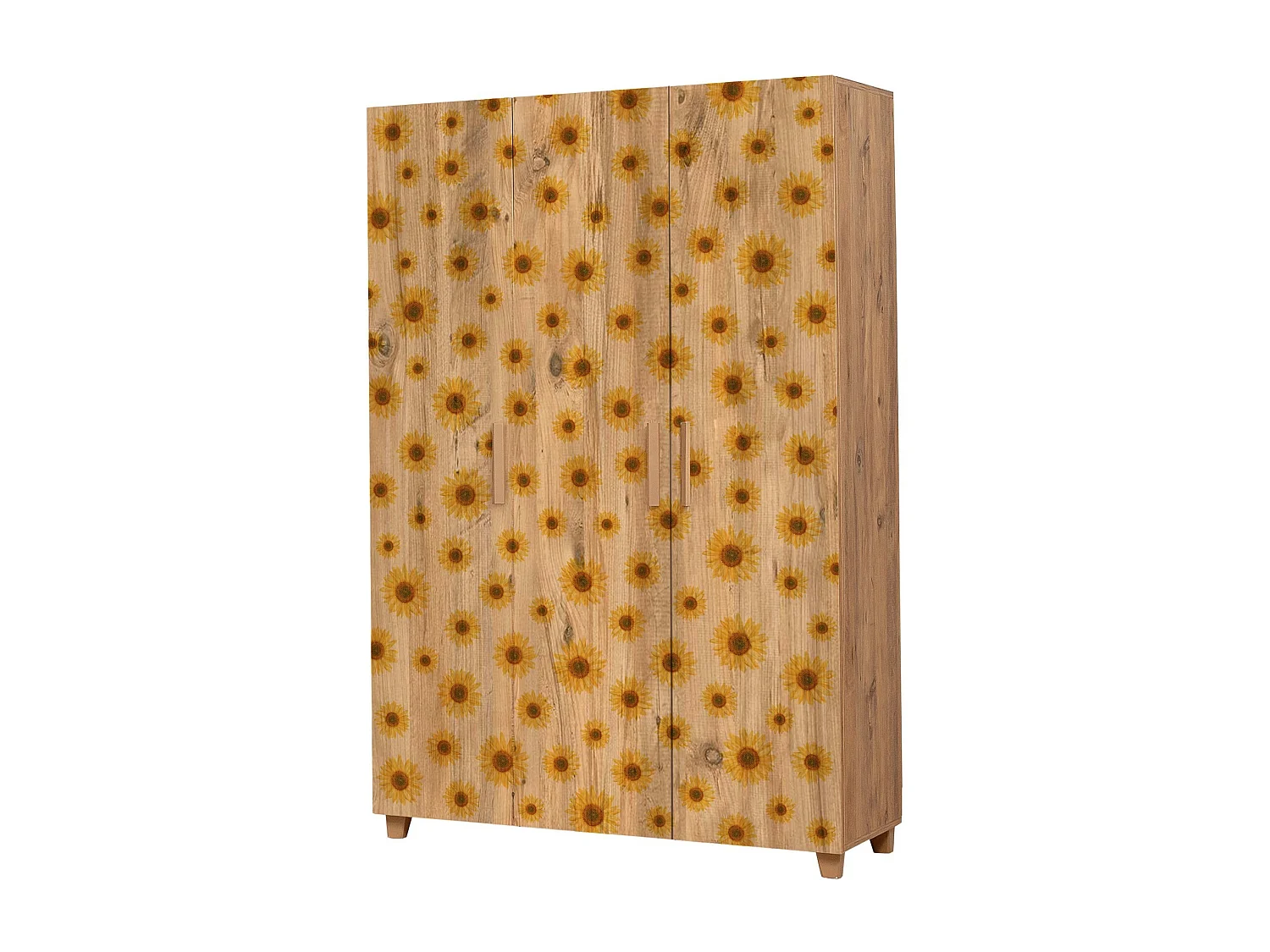 Armario Leva Hedera Seed color pino atlántico 120x189x48 cm