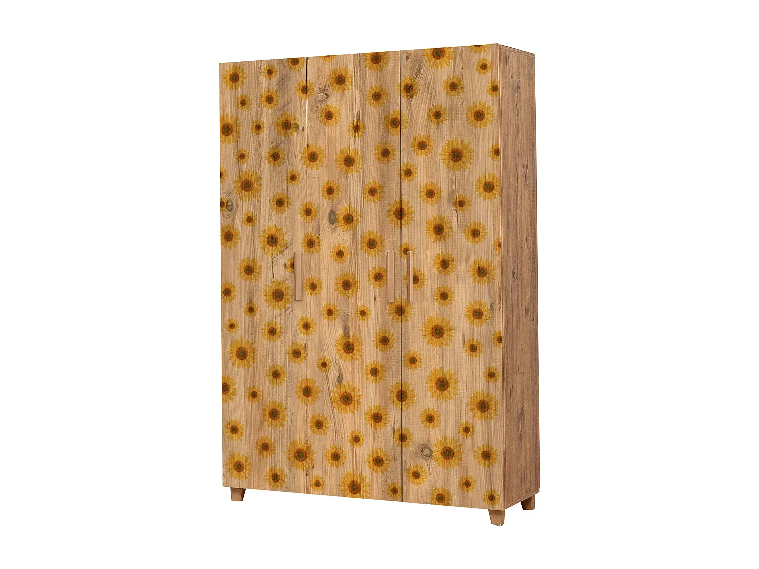 Armario Leva Hedera Seed color pino atlántico 120x189x48 cm