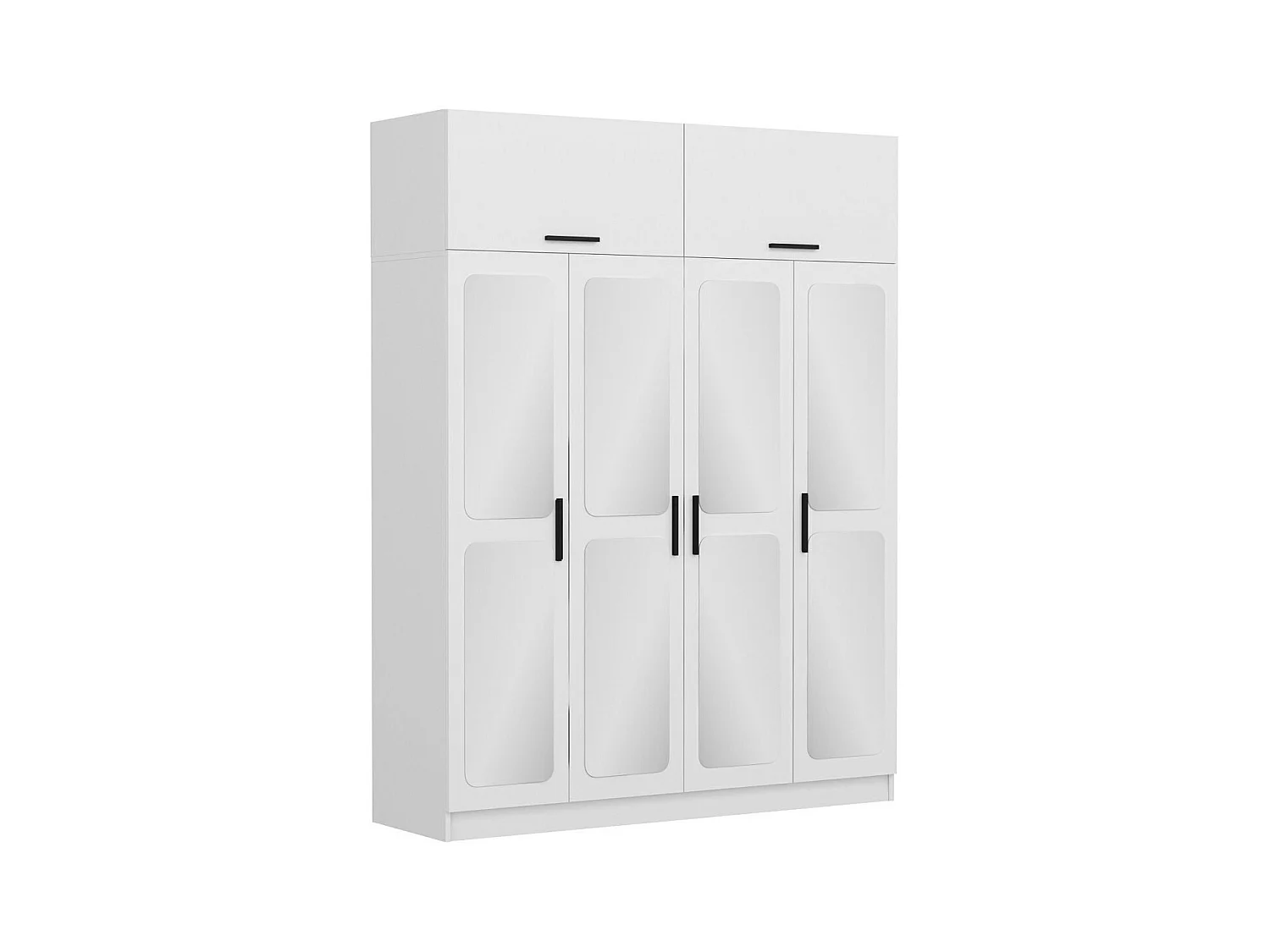 Armario Kale-3940 blanco 180x255x52 cm