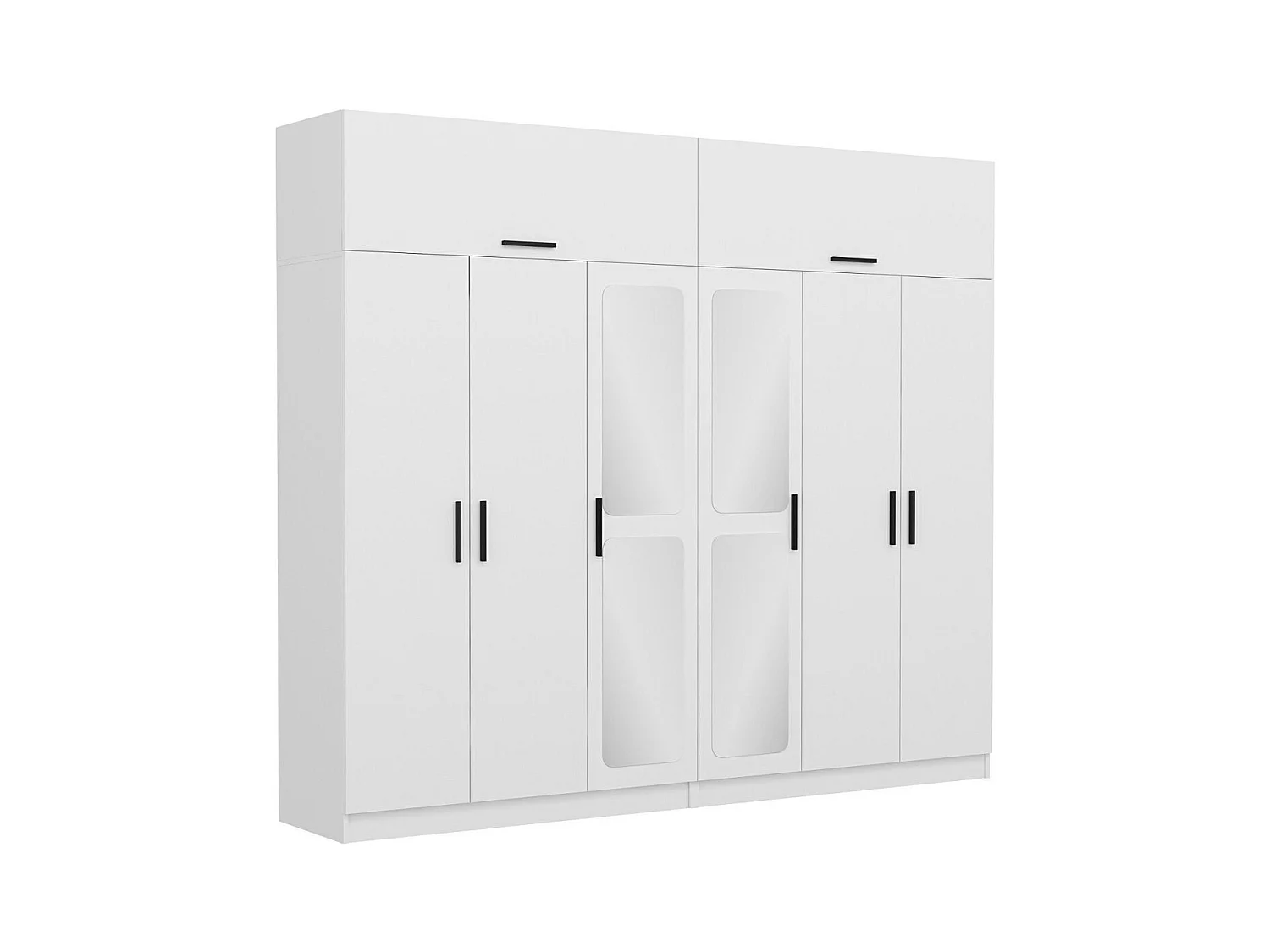 Armario Kale-3100 blanco 270x235x52 cm