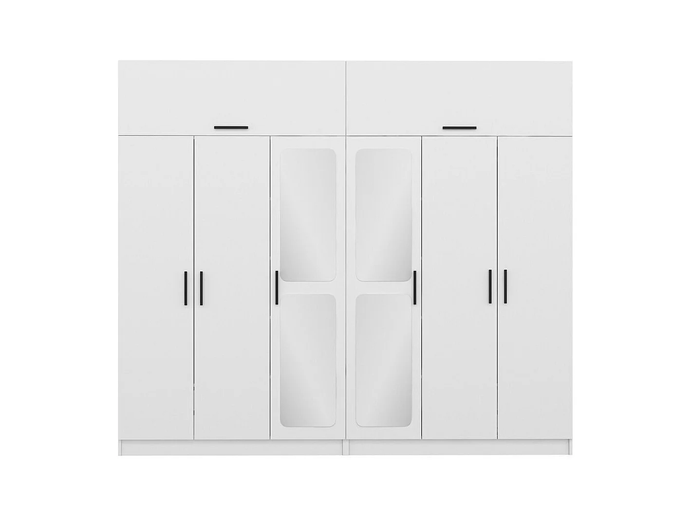 Armario Kale-3100 blanco 270x235x52 cm