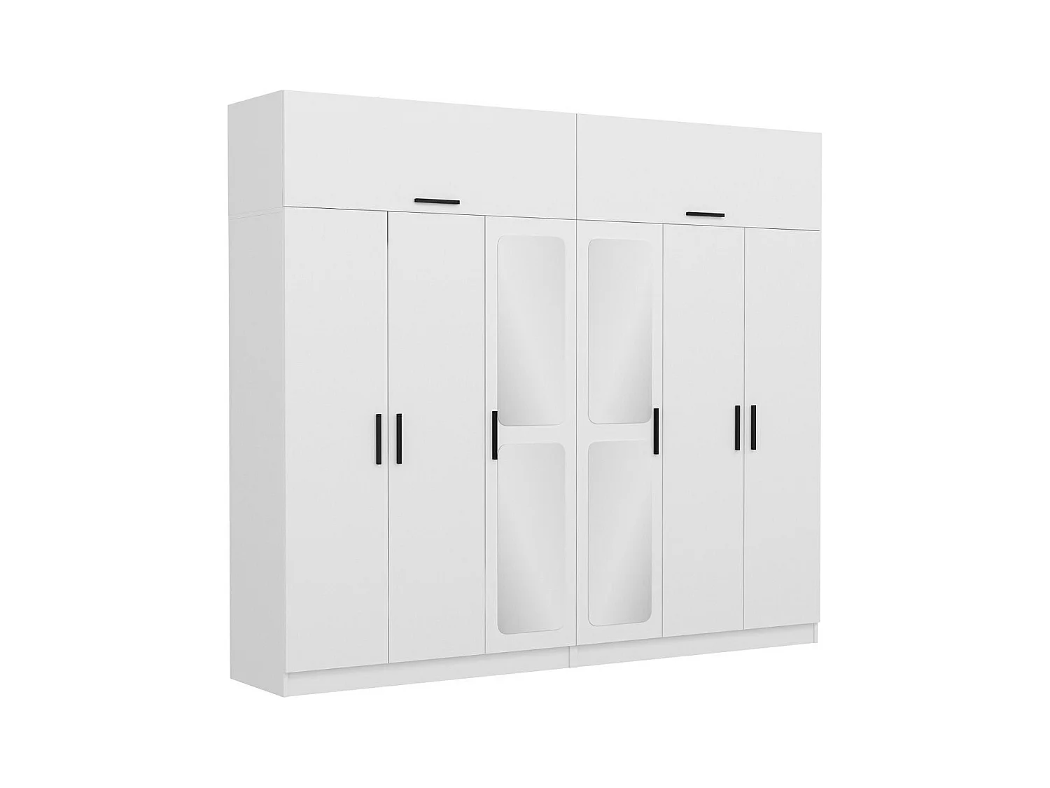 Armario Kale-3100 blanco 270x235x52 cm