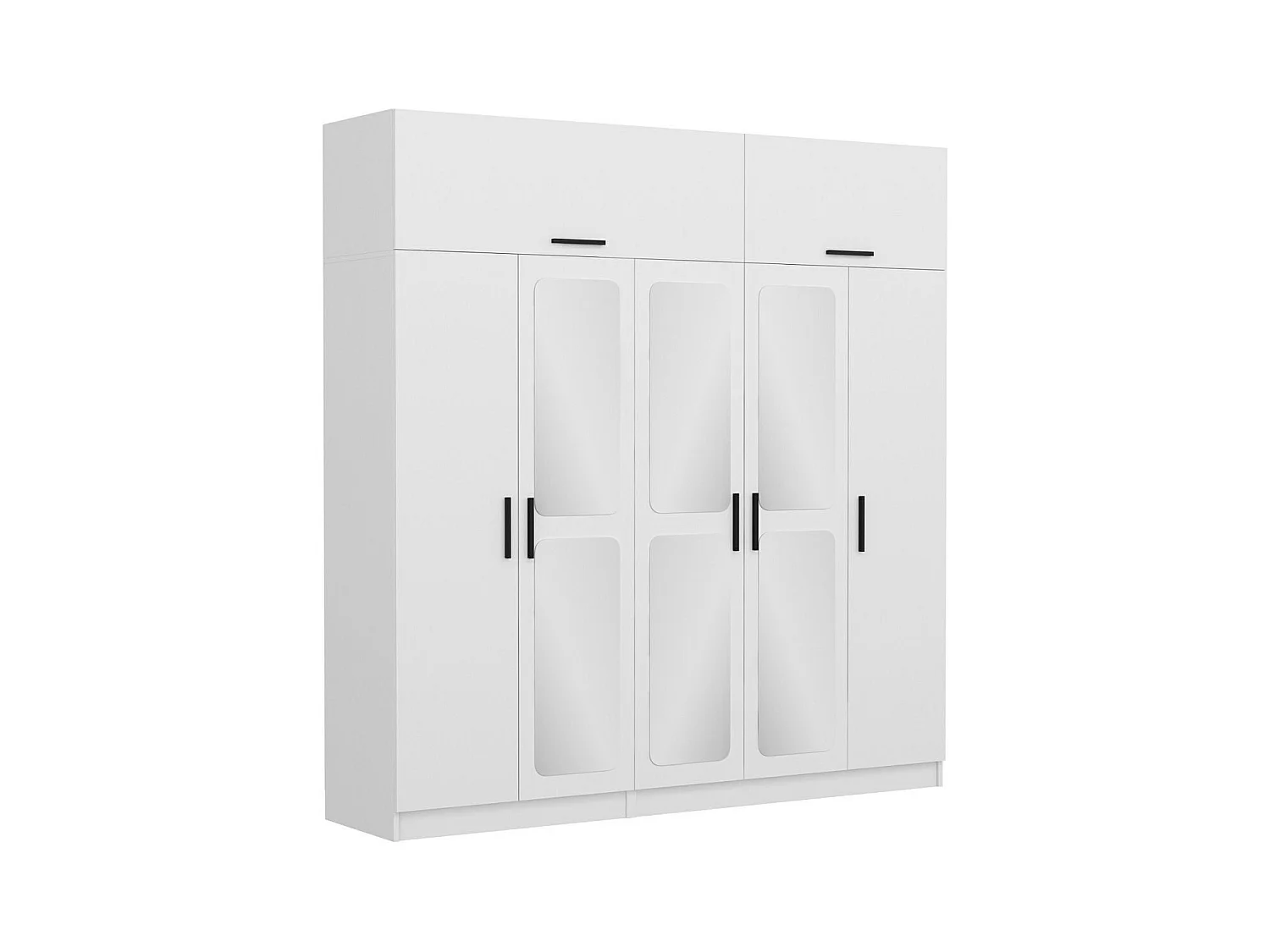 Armario Kale-3941 blanco 225x255x52 cm