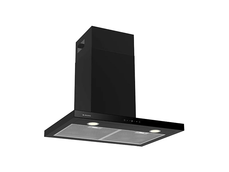 Campana extractora en T Aspes ACPT601AN 290W 634,1 m3/h A negro