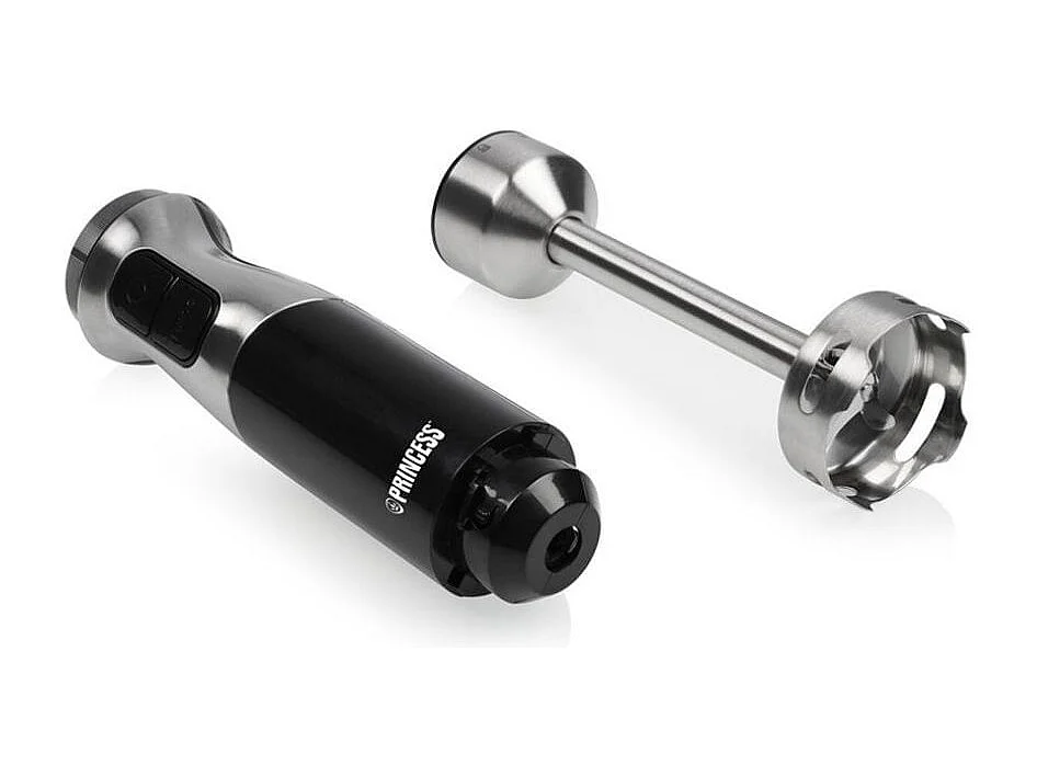 Batidora de mano Princess 1000W con accesorios acero inoxidable