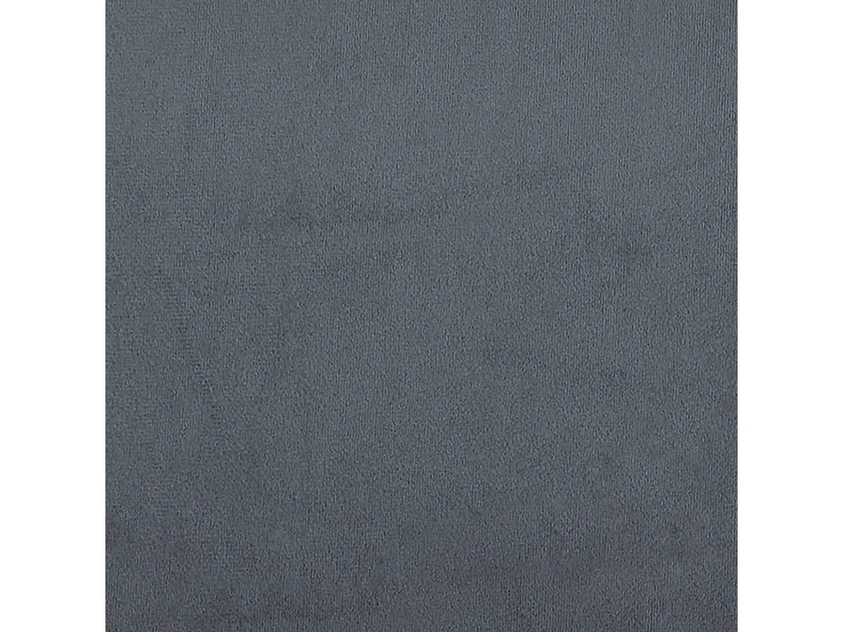 Sillón Luciérnaga acolchado gris oscuro 84x64x74 cm