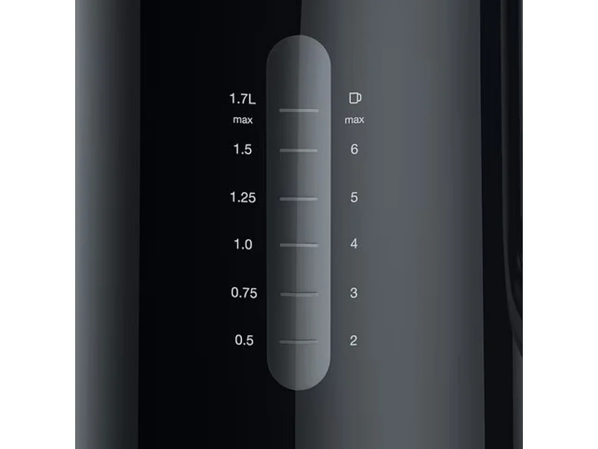 Hervidor Braun WK1100BK 2200W 1,7L tapa abatible negro