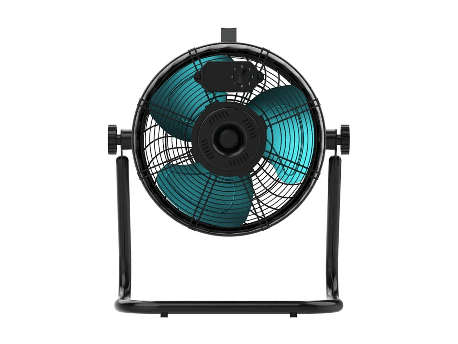 Ventilador de suelo industrial Cecotec ProIndustry FlowCannon 150W 3 velocidades 3 aspas negro