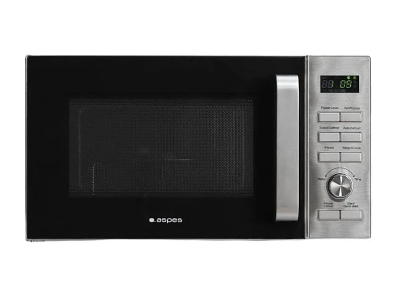 Microondas Aspes AMWC23900DGN 1000W 25L con grill 13 programas inox