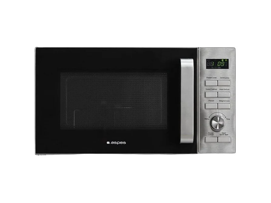 Microondas Aspes AMWC23900DGN 1000W 25L con grill 13 programas inox