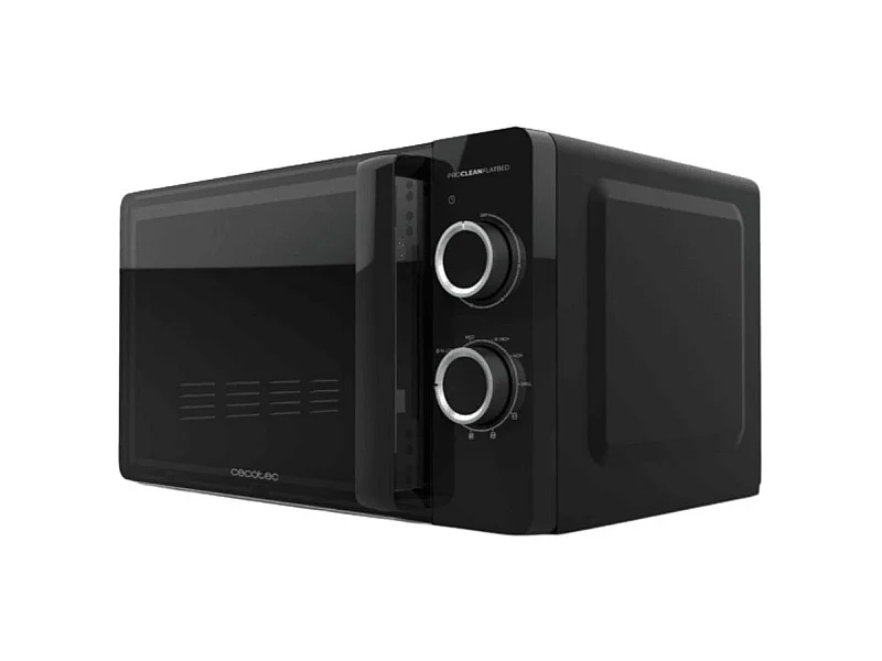 Microondas sin plato Cecotec Proclean 3130 Flatbed 700W 20L + Grill negro