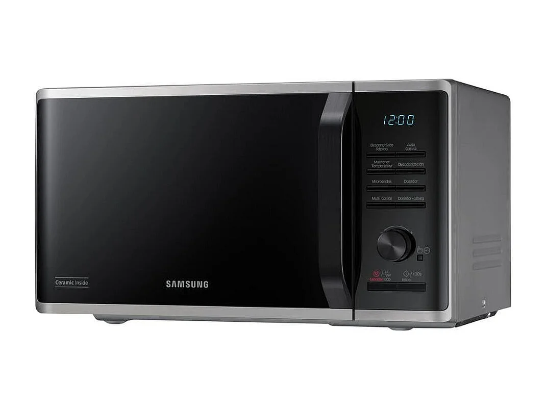Microondas Samsung MG23K3515AS/EC 800W 23L + Grill inox