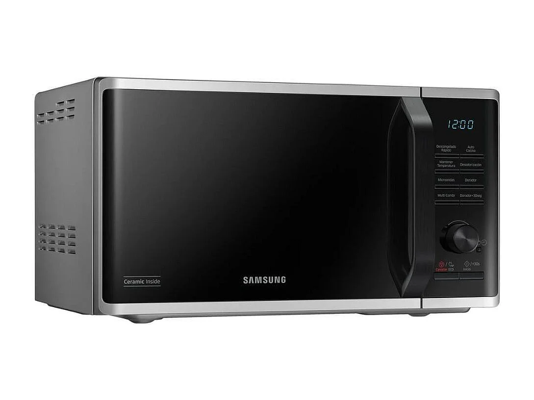 Microondas Samsung MG23K3515AS/EC 800W 23L + Grill inox