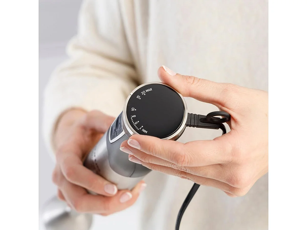 Batidora de mano Taurus HB1700X 1700W cuchillas acero inox 1L inox