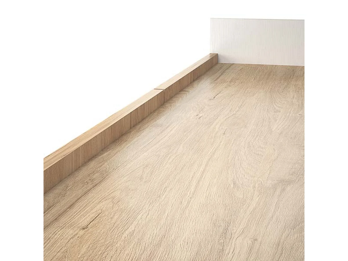 Aparador Charles 3 puertas blanco/roble 87,1x140x40 cm