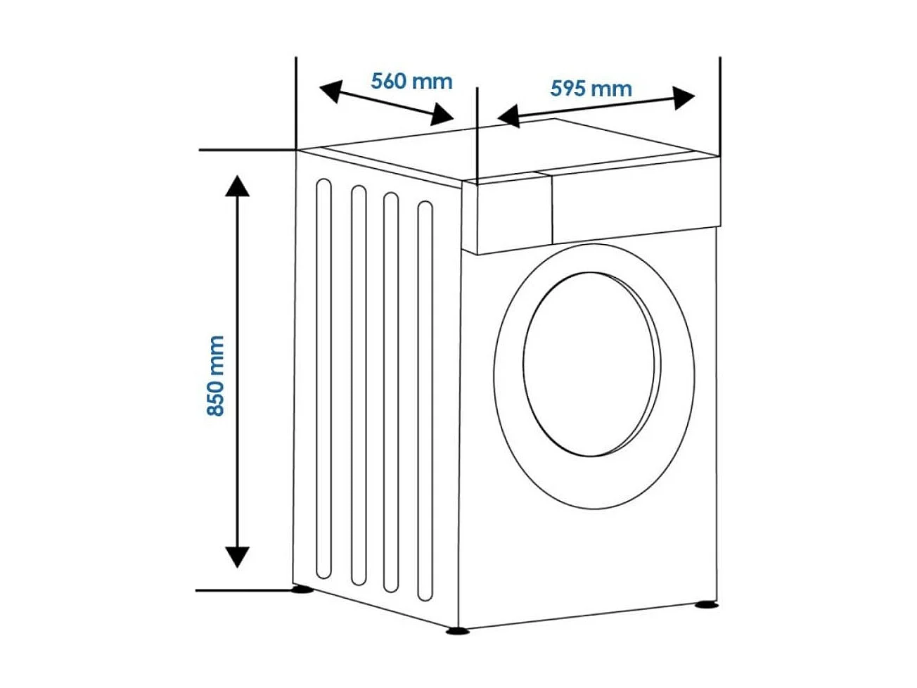 Lavadora carga frontal Aspes AL9401AIDVX 9kg 1400 rpm 16 programas A gris 59,5 cm