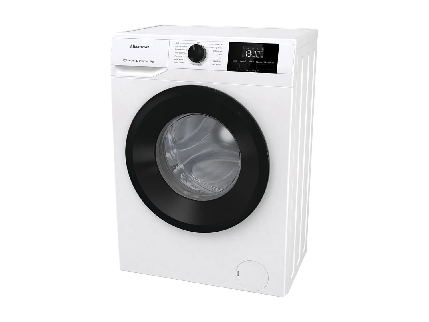 Lavadora carga frontal Hisense WF1G7021BW 7kg 1200 rpm B blanco 59,5 cm