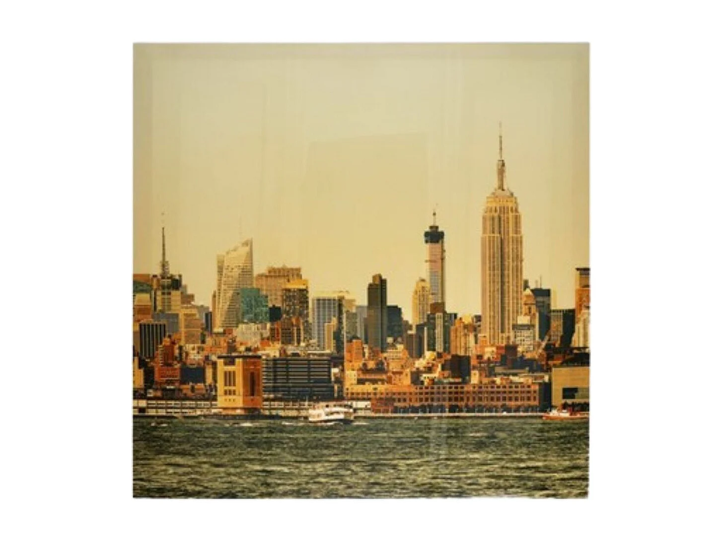 Print de paisaje ciudad decorativo New York 2 50x50 cm