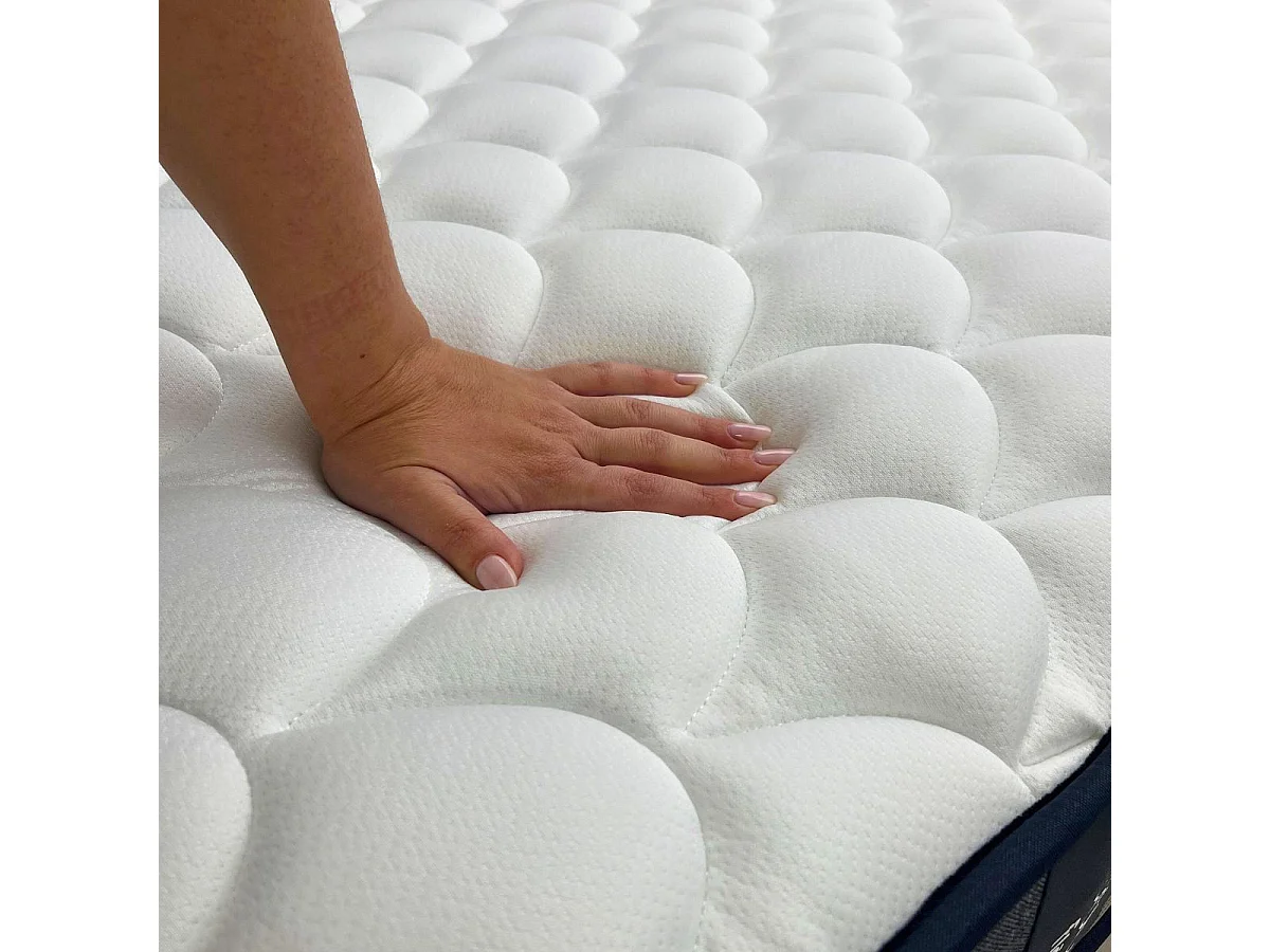 Colchón viscoelástico Cecotec Flow Diamond visco + VisComfort+ 150x190 cm