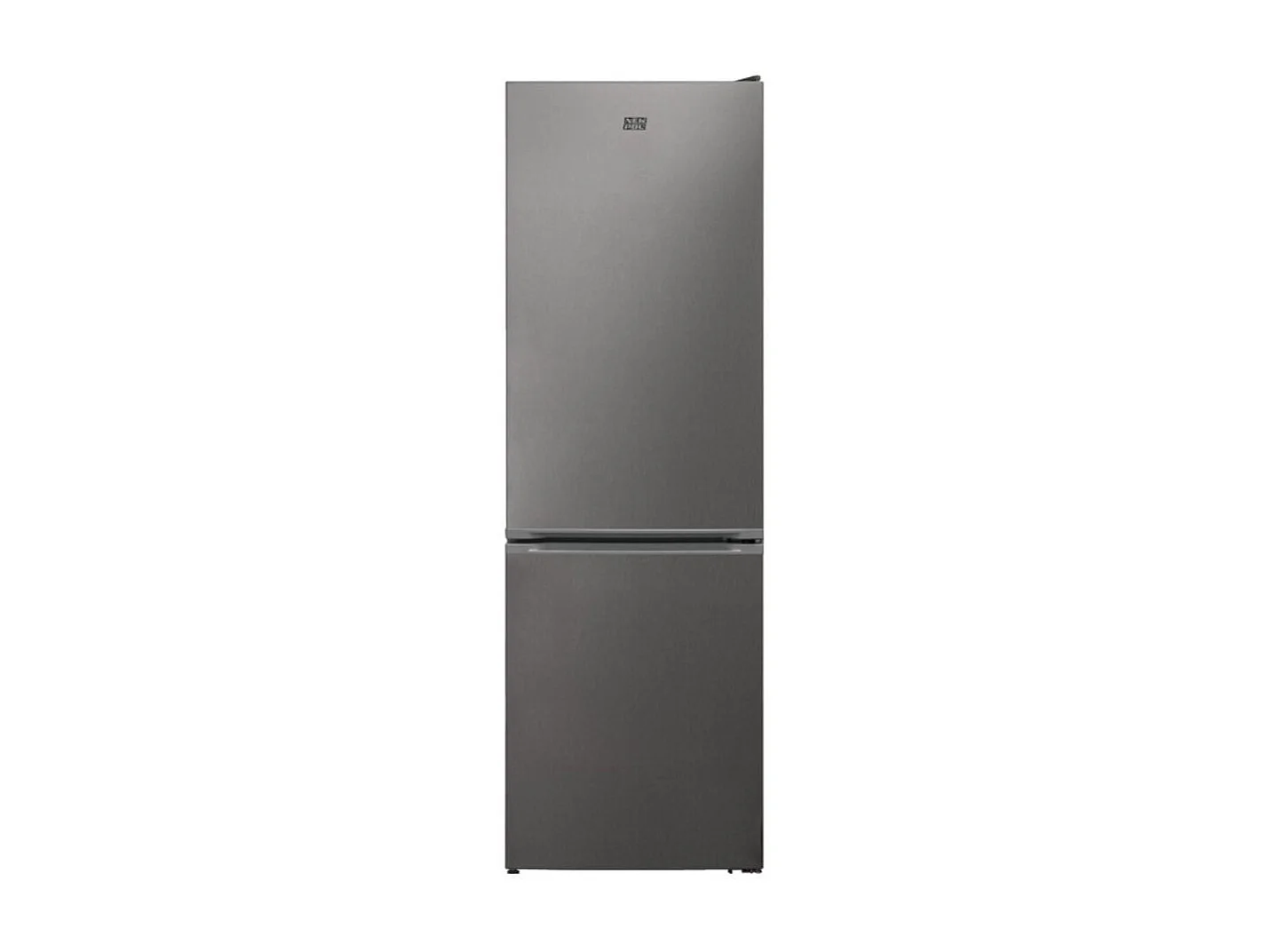 Frigorífico combi New Pol NWC186ELDX No Frost 295L E inox 186 cm
