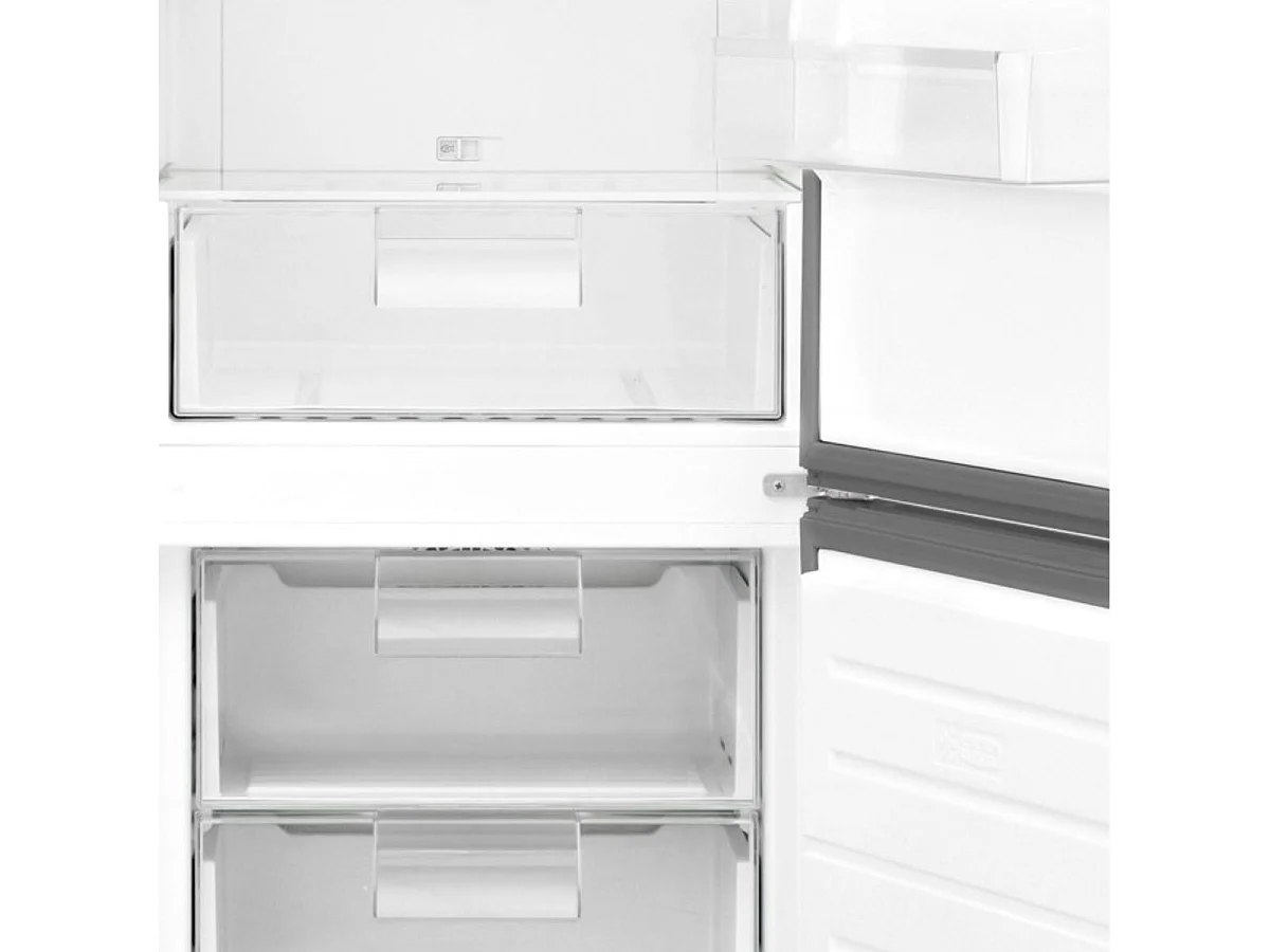 Frigorífico combi New Pol NWC186ELDX No Frost 295L E inox 186 cm