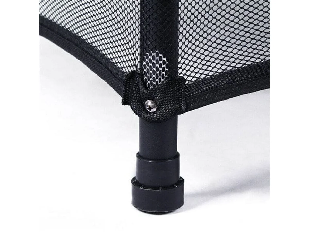 Cama elástica Bayi red de seguridad rojo Ø140 cm