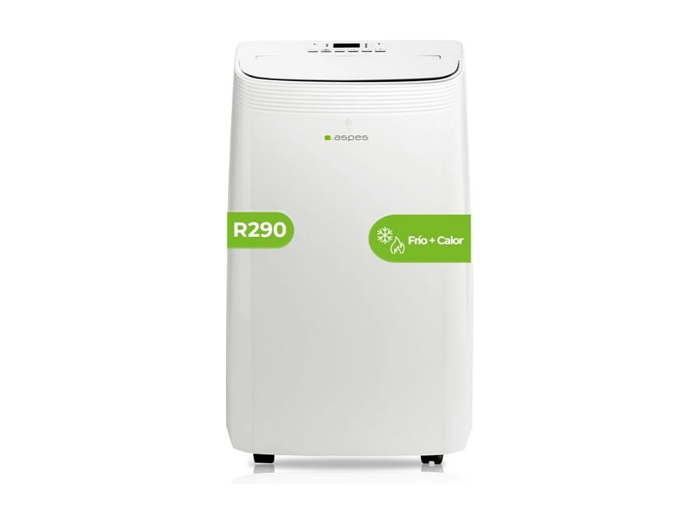 Aire acondicionado portátil Aspes AAAP1200B modo frío/calor 3000 frigorías R290 A
