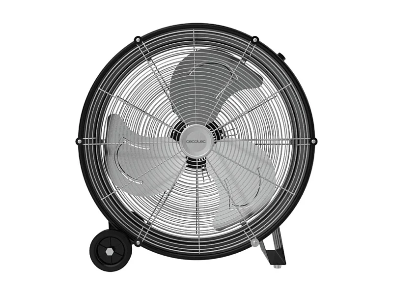 Ventilador de suelo industrial Cecotec ProIndustry 2000 120W 3 velocidades 3 aspas negro Ø50 cm